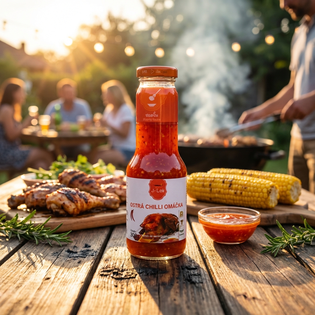 J-Lek Ostrá chilli omáčka 300 ml Druh omáčky