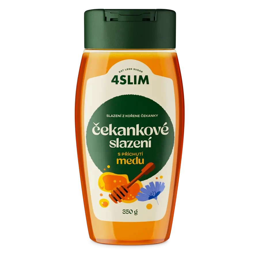 4Slim Čakankové sladenie s príchuťou medu 350g