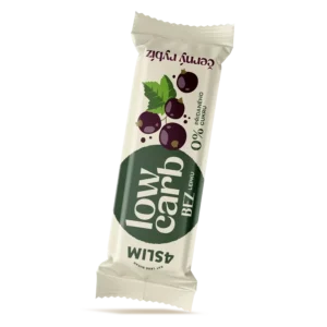 Tyčinka 4Slim LOW CARB čierne ríbezle 35g