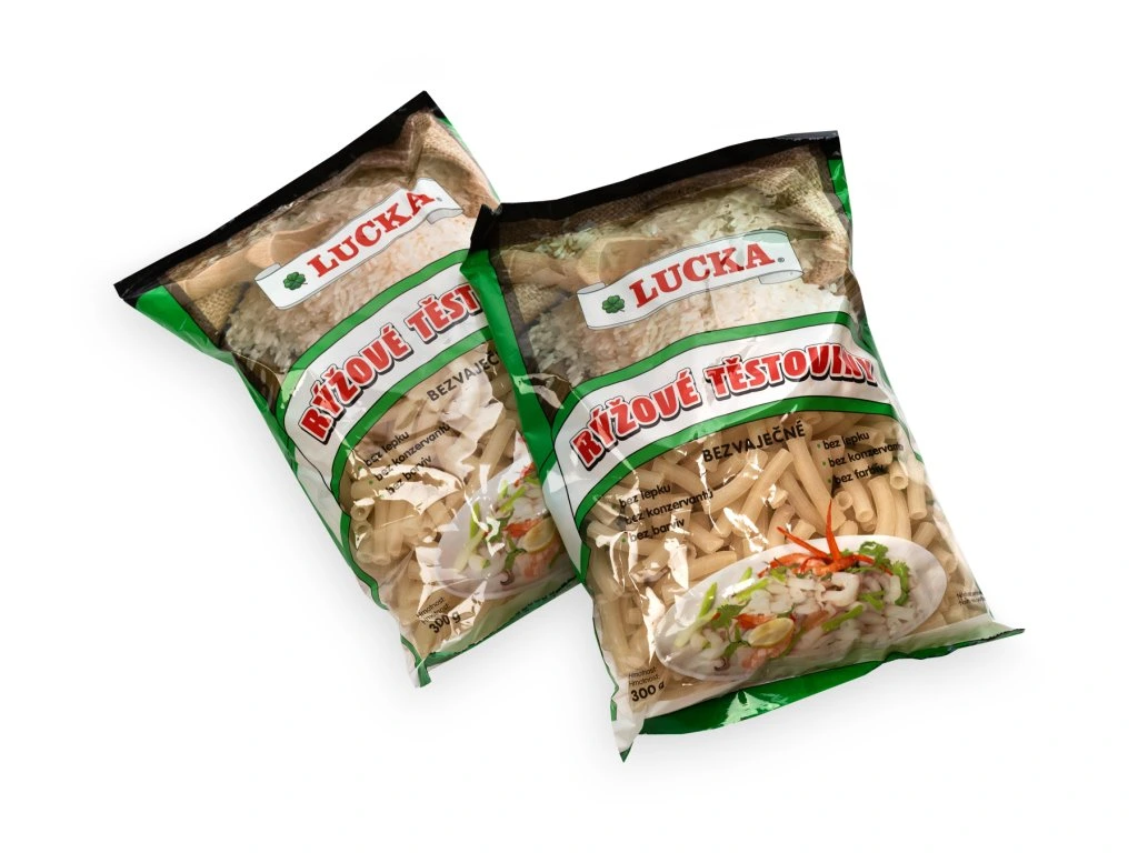 Lucka ryžové cestoviny Trubky 300g