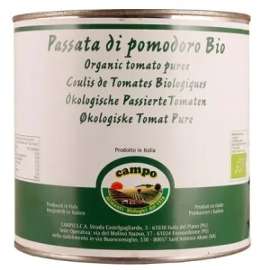 Paradajky pasírované - passata bio 2,5kg