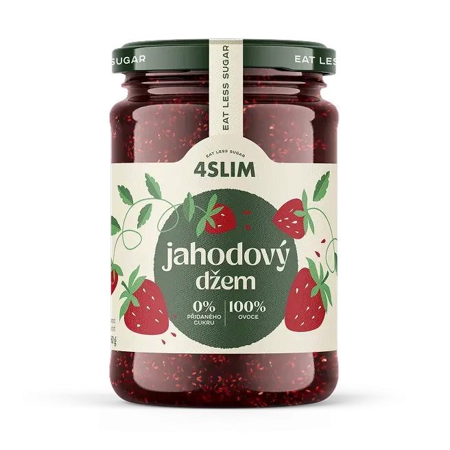 4Slim 100% džem jahodový (280 g)