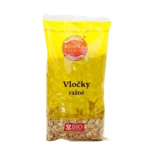 BIOMILA Ražné vločky veľké bio 250g