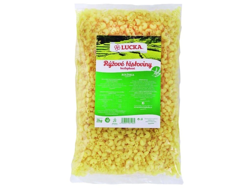 Lucka ryžové cestoviny kolienka 2kg