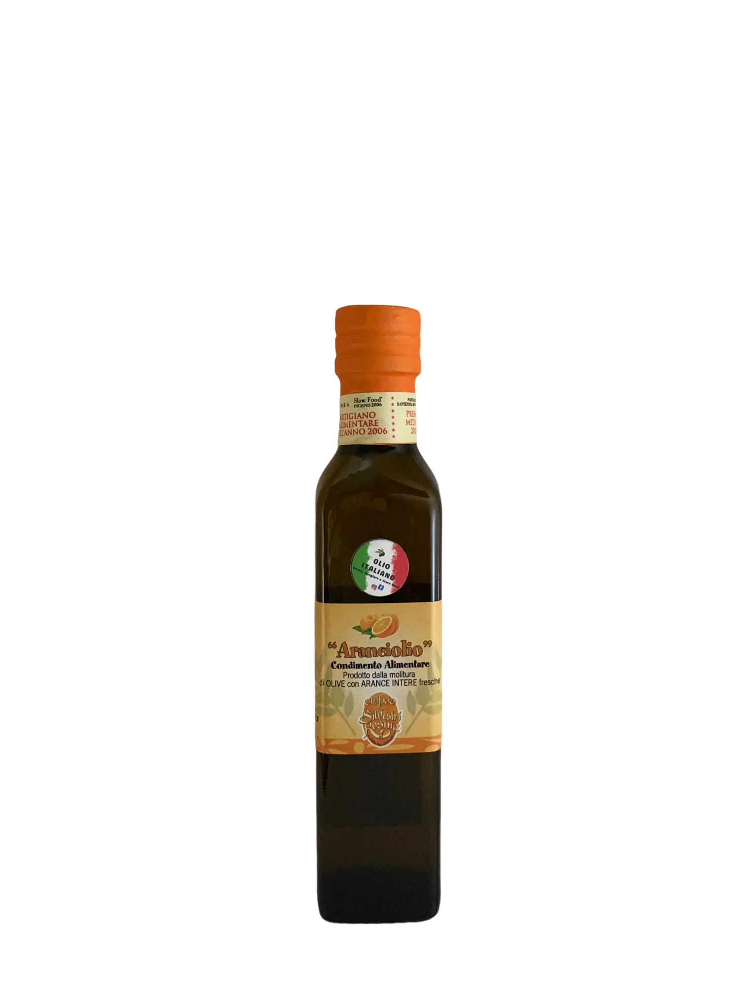 Ochutený extra panenský olivový olej - Aranciolio 0,25 L
