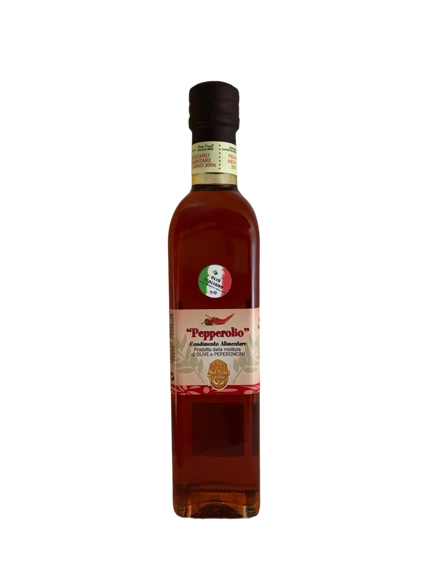 Ochutený extra panenský olivový olej - Pepperolio 0,25 L