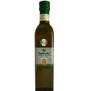 Ochutený extra panenský olivový olej - Basilicolio 0,25 L