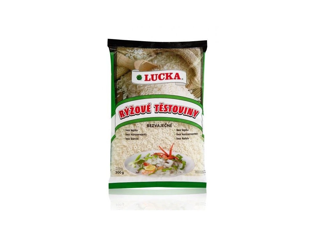 Lucka - ryžové cestoviny Hviezdičky 300g