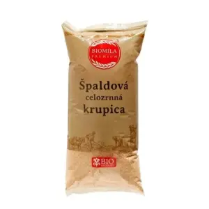Biomila Špaldová celozrnná krupica 500g