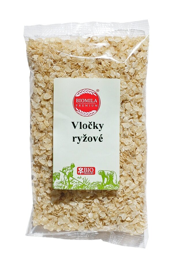 BIOMILA Ryžové vločky bio 200g