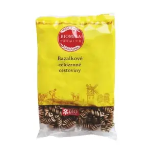 BIOMILA Bazalkové celozrnné špirály BIO 300 g