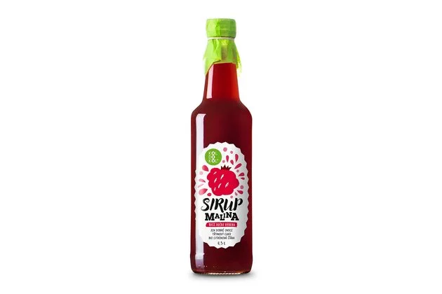Ovocný sirup Malina 500ml