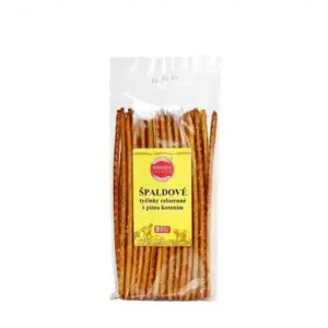 BIOMILA Špaldové tyčinky celozrnné s pizza korením bio 100g
