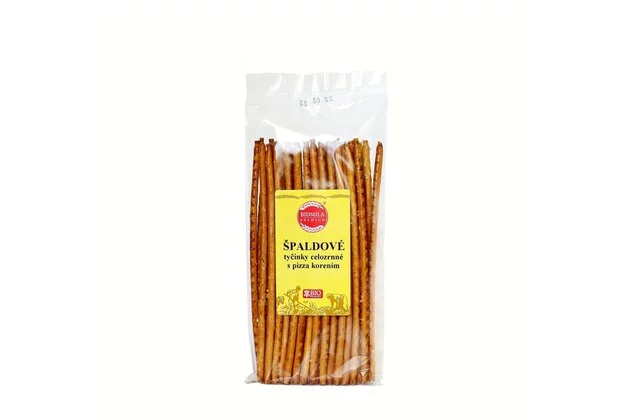 BIOMILA Špaldové tyčinky celozrnné s pizza korením bio 100g