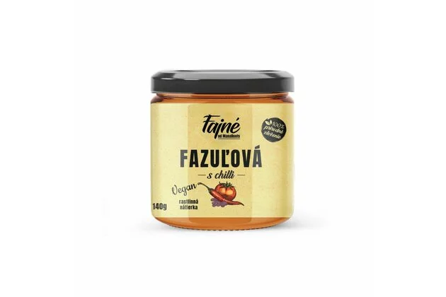 Fazuľová nátierka s chilli Fajné 140g