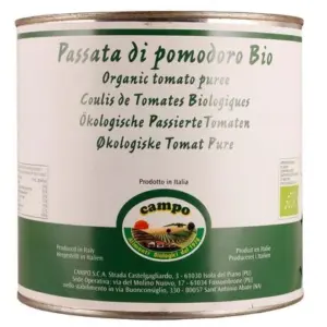 Paradajky pasírované - passata bio 2,5kg