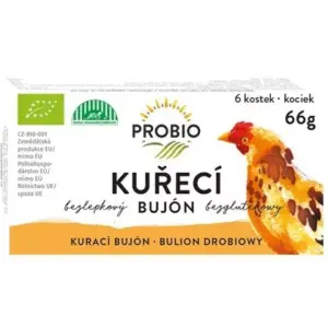 Kurací bujón - kocky bio PROBIO 66g