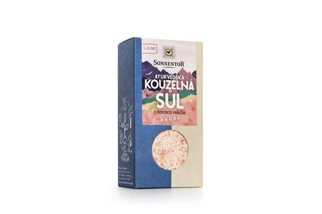 Ayurvédska čarovná soľ do mlynčeka Sonnentor 150g