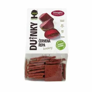 Slané krekry s dužinou z červenej repy Biopekárna Zemanka 100g