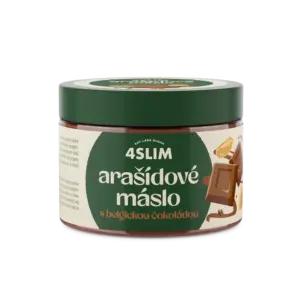 4Slim Arašidové maslo s belgickou čokoládou  500g