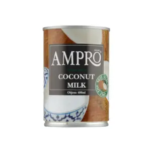 Kokosové mlieko 17% tuku - Ampro 400 ml