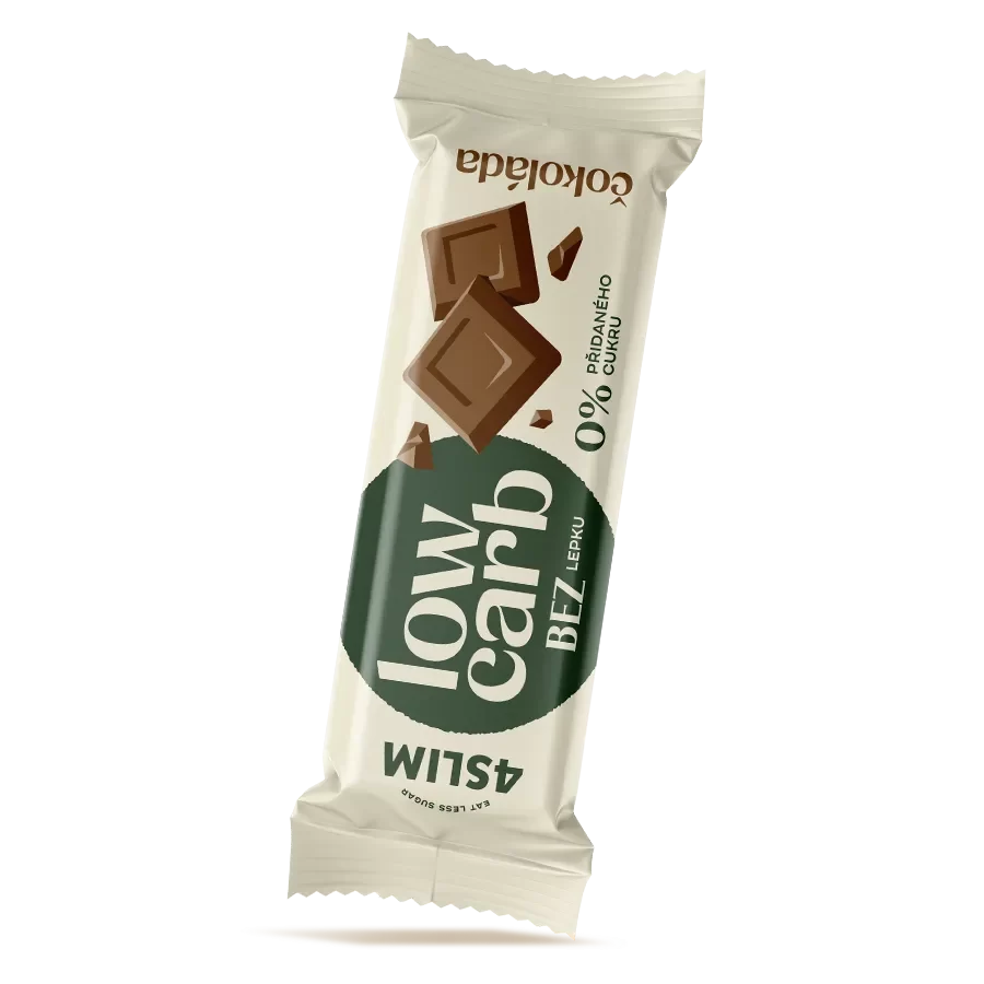 Tyčinka 4Slim LOW CARB čokoláda 35g