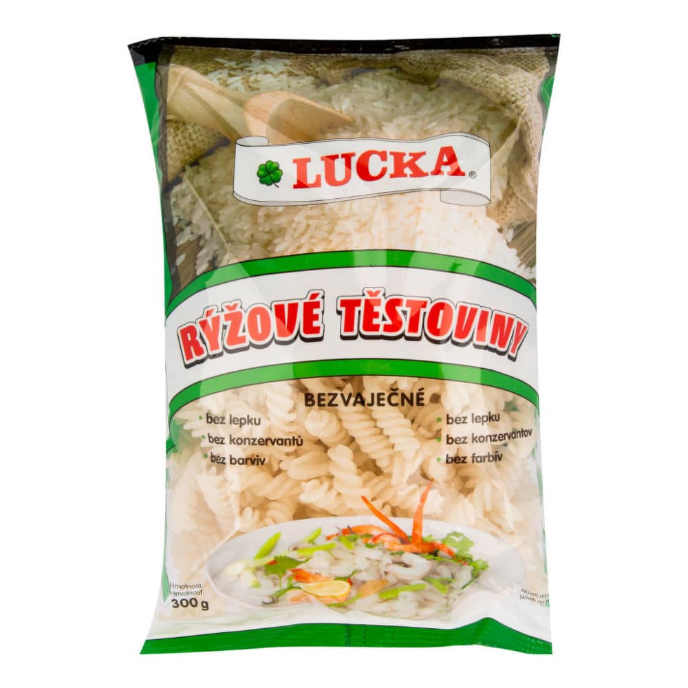 Lucka ryžové cestoviny vretená 300g