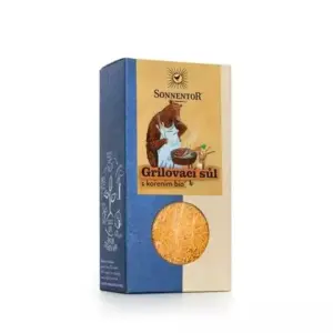 Grilovacia soľ s korením mletá bio Sonnentor 100g